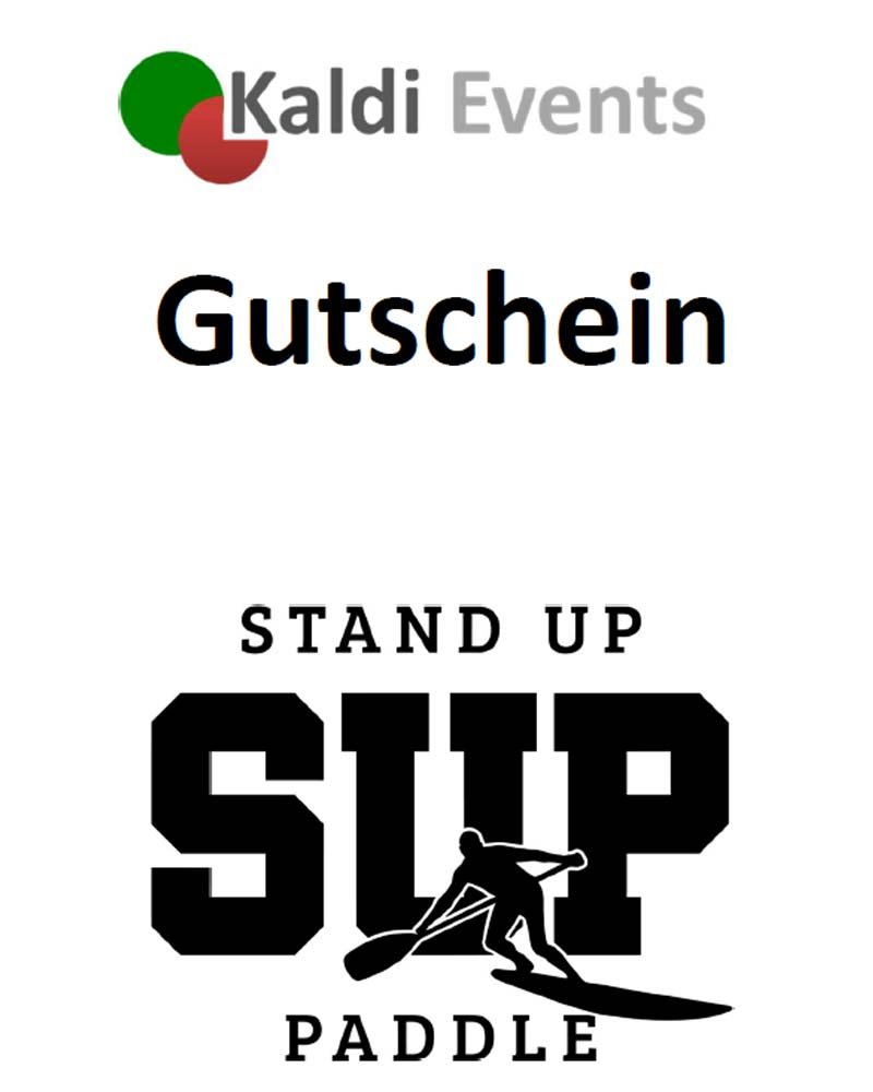 Gutschein für Kaldi-Events Stand up Paddling in Bruchsal